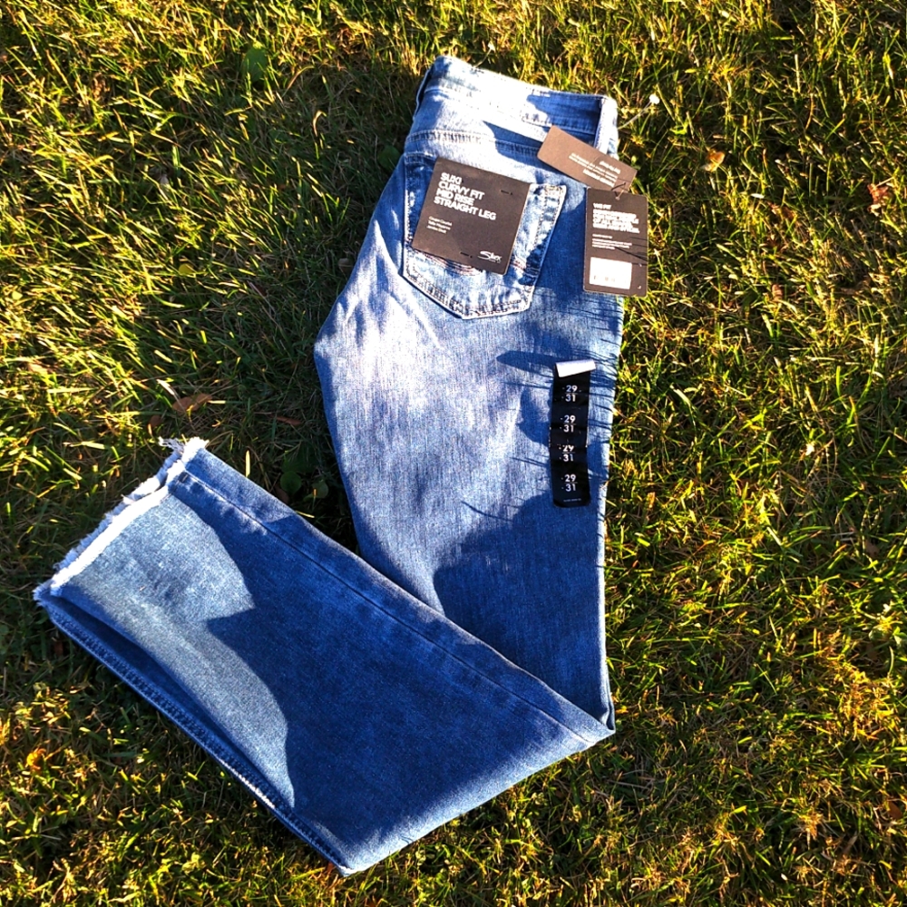Silver Jeans Blue Straight Leg Denim